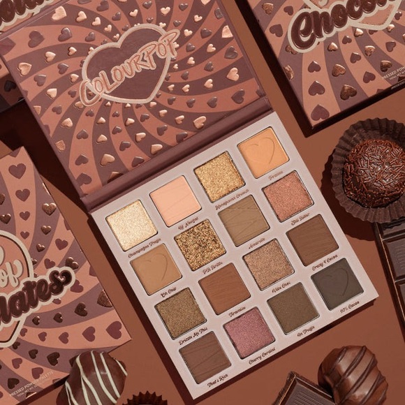 Rare ColourPop Eyeshadow Palette - Chocolate Shades
